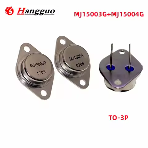 4PCS=2Pair/Lot Original MJ15003G MJ15004G MJ15003 MJ15004 TO-3P High power audio power amplifier tra