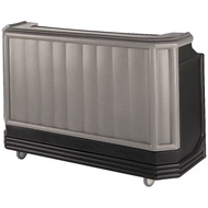 Cambro Manufacturing Cambro BAR730PMT420 - Large Size w/Post-mix system Bag-in-box Syrup, Water Tank, Gray w/Black Base