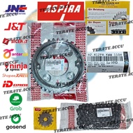 ASPIRA Absolute Revo New Motorcycle Chain Gear Set, Blade New ASTRA OTOPARTS