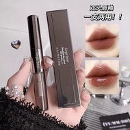 | 【elyss lipmatte】 | ♦Gege bear Gege bear Double-Headed Lip Gloss Low Saturation Matte Matte Water G