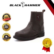 Black Hammer Mid Cut Safety Boot Bh4664😃
