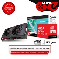 Sapphire Pulse AMD RadeonTM RX 7600 XT 16GB DDR6 OC Graphics Card