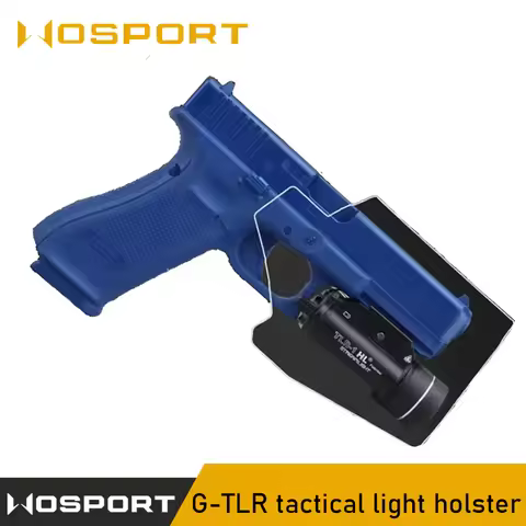 G-TLR Tactical Light Holster KYDEX Tactical Holster Hunting Holster Suitable for GLOCK 9/40 17-LENGT