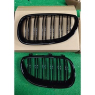 BMW E60 5 SERIES FRONT KIDNEY GRILL GLOSS BLACK