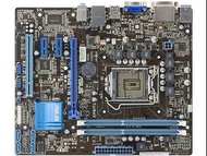 華碩 P8H61-M LE 1155腳位主機板、PCI-E、內顯、音效、網路、DDR3 RAM、附檔板