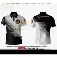 [READY STOCK] 2025 AKP 52st Anniversary Alpha Kappa Rho Full Sublimation polo shirt(Skeptron)