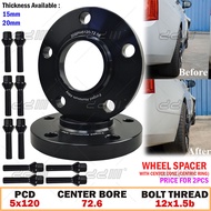 (2pcs/2Biji) DD 5x120 Hub Centric Wheel Spacer BMW E23 E28 E32 E34 E36 E38 E46 E60 E61 E63 E64 E87 E