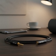 3.5mm   、MP3  Kabel Sambungan Audio 3.5mm Vention, Lelaki ke Perempuan dengan Sokongan Mikrofon untu