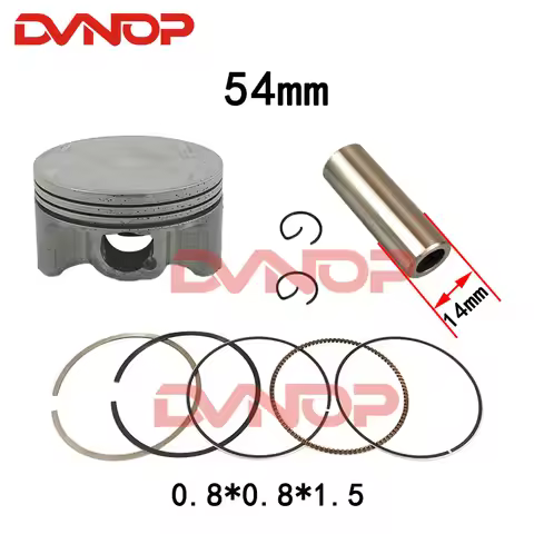 54mm Motorcycle Yamaha LC135 Y15ZR Motorcycle Espada Piston and Ring Assembly For Yamaha piston Set 