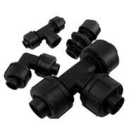Spind HDPE Joint Fitting Equal Coupling Equal Elbow Equal Tee 20mm 25mm