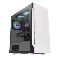 Thermaltake 曜越 H200 TG Snow RGB白色強化玻璃+散熱器