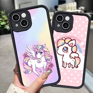 H-44 Cute Unicorn Casing for Samsung Galaxy A20 A04E A10S A06 A05S A05 A04 A11 A04s A20S