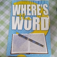 WHERE'S THE WORD (CROSSWORD BOOK)