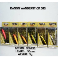NEW DAGON WANDERSTICK 50S(ACTION: SINKING) UMPAN TIRUAN