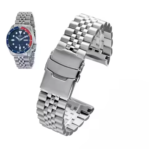 Solid Stainless Watch Band For Seiko Abalone Series Turtles Prospex SRPA21 SRP777 SRPC25 SRP773 SRP7