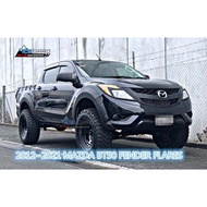 MAZDA BT50 FENDER FLARES 6.5"