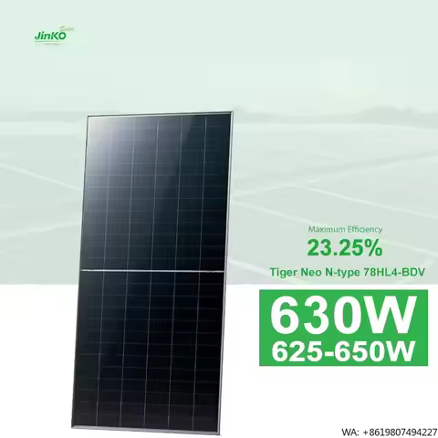 Jinko Tiger Neo N-type 78 HL4-BDV 625-650W Solar Panels Jinko Modules