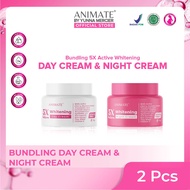 Bundling Animate 5x Active Whitening Day Cream & Night Cream