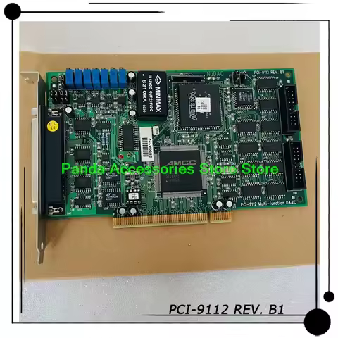 For ADLINK PCI Acquisition Card Multifunctional Data Acquisition Card Perfect Tested PCI-9112 REV. B