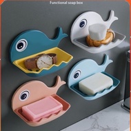Combo of 2 Soap Trays with Dolphin Wall Sticker _GD888