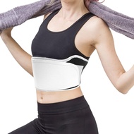 Azmec Rib Belt, 6" Elastic/Foam Chest Panel Universally Adjustable for Women, Rib Cage Protector, Wr