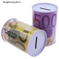 1Pc Kotak Uang Dollar Euro Brankas Cylinder Piggy