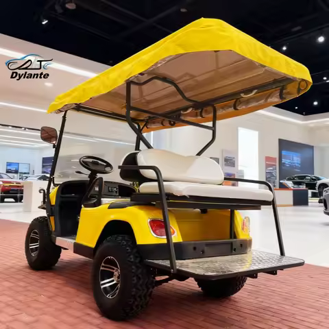 2025 Smart Design Electric Golf Cart Lithium Battery Beach Buggy Electric Scooter 5KW 7KW AC System 