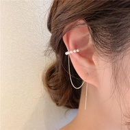 1 Pcs Women's Earrings Ear Bone Clip Fashion Accessories Simple Pearl "AF9"