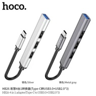 [ส่งจาทไทย] Hoco HB26 Hub USB 4in1 Adapter ฮับต่อพ่วงเพิ่มช่อง USB สำหรับโอนถ่ายข้อมูล และเชื่อมต่ออ
