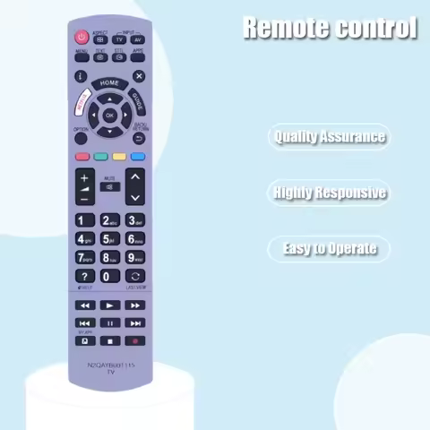 N2QAYB001115 Replacement Remote Control for Panasonic TV Models TX-40EX700B TX-40EX700E TX-49EX610E 