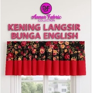 KENING LANGSIR VANTAGE, Langsir Dapur, Langsir Tingkap, Langsir Bilik, Anak Langsir, Kepala Langsir.