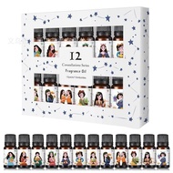 jinwell 12支裝x 10ml 加濕器專用香薰精油水溶性香味油套裝 10ml x 12