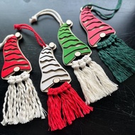 New Santa Claus Tassel Pendant Santa Claus Tassel Pendant Ornaments A6HY