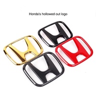 (2Pcs)Logo Honda VEZEL 2014-2018 Emblem Logo Glossy GOLD CARBON RED BLACK