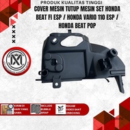MESIN 1 SET ENGINE COVER FI ESPBEAT POP STREET VARIO 110 ESP K44 TOP BOTTOM - WIN