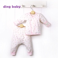 [ding baby] Colorful Paradise Reflex Newborn Belly Suit-Pink (50-60cm) C-180120-P0