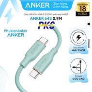 100W Type C Fast Charging Cable - Type C Anker PowerLine Flow III A8552 0.9m 1.8m