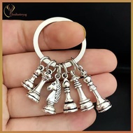 TERY Fashion Chess Keychain Chessboard Chess Car Keychain SG