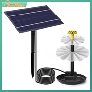 【Fast Delivery】Solar Fountain Pump 9V/4W Solar Powered Pump with Nozzle Solar Panel Fountain Kit for