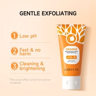 Hot GMEELAN Orange Enzymes Exfoliating Brightening Gel 100g
