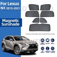 Mesh Car Sunshade Windshield Curtain for Lexus NX200 NX200H NX200T NX300H NX300 2015-2021 Sun Protec