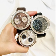 100% Original ELLE Ladies Women Fashion Quartz Leather Watch