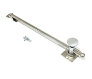 Lamskar jendela besi 25cm / Ramskar Pipa TEBAL silver / Lamskar Penahan Slot Jendela / Hak Angin