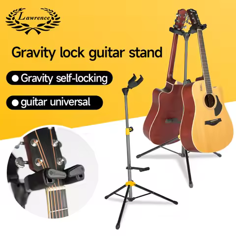 Lawrence Gravity Guitar Stand Single Head Stand Gravity Self-Locking Ags-37/38 Double Head Stand