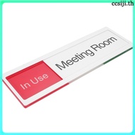 Meeting Use Available Privacy Sign Business Door Signs for Office Conference Room