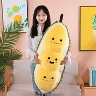 FUSIONEDGE Durian Hugging Pillow, Appease Collection Fruit Durian Plush Pillow, Cute Soft 30cm Fluff
