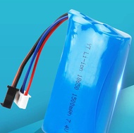 [M'sia Stock] 18650x2 7.4v 1800mAh sm-2pin Battery Rechargeable