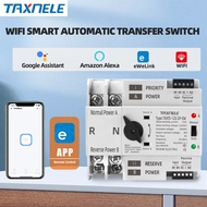 EweLink wifi thông minh điều khiển từ xa 2P 125A AC 230V ATS năng lượng kép công tắc chuyển tự động