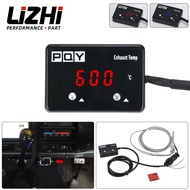 Car Exhaust Temp Gauge Exhaust Gas Meter Digital With Sensor EXT Temperature Meter Turbo for 4WD Hil
