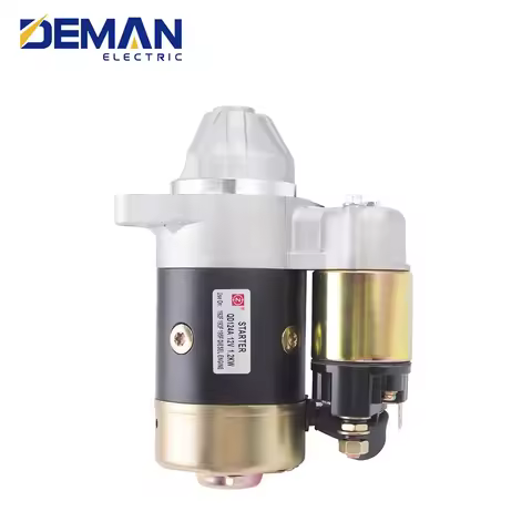 QD124A QD124FS 12V 1.2KW 0.8KW Diesel Generator Engine Starter Motor Copper Wire QD114A QD114